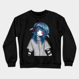 ghost boy Crewneck Sweatshirt